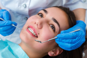 Child at dentist's office